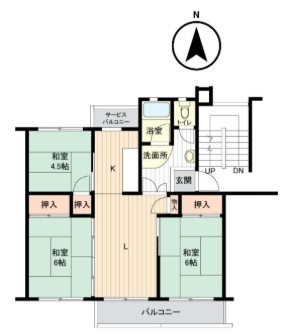 新金岡3丁1番G住宅の写真2